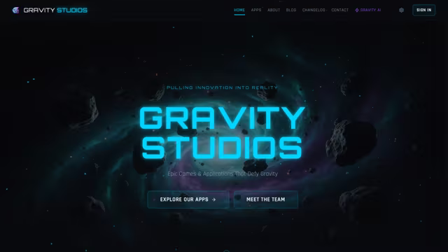 Gravity Studios screenshot 1