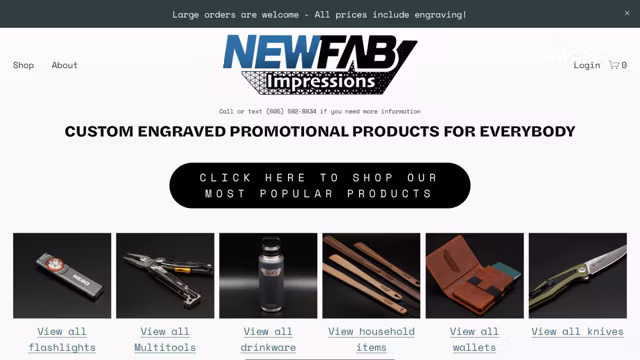NewFab impressions screenshot 1